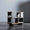 LYON BETON Sideboard Dice 1545 Concrete & Oak