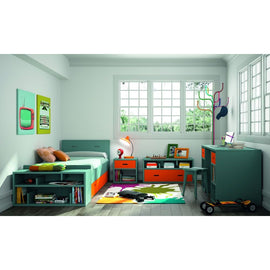 MATHY BY BOLS Kids Bookshelf Madaket wood 45x96cm