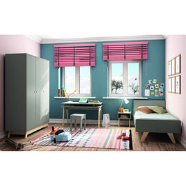 MATHY BY BOLS Kids Bed Madavin wood 140x190cm