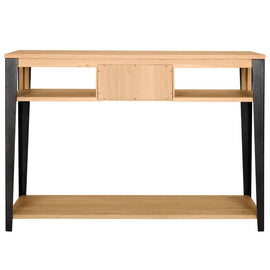 ZAGO Console Table Manhattan metal legs oak 120cm