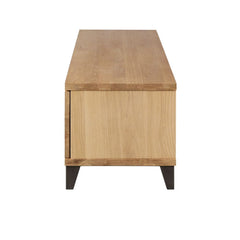 ZAGO TV Cabinet Manhattan metal legs oak 150cm