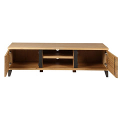 ZAGO TV Cabinet Manhattan metal legs oak 150cm