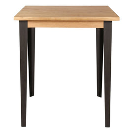 ZAGO Bar Table Manhattan metal legs oak 90x90cm