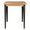 ZAGO Bar Table Manhattan metal legs oak 90x90cm