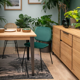 ZAGO Dining Table Manhattan oak 140cm