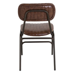 ZAGO Chair Marius metal legs leatherette