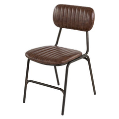 ZAGO Chair Marius metal legs leatherette