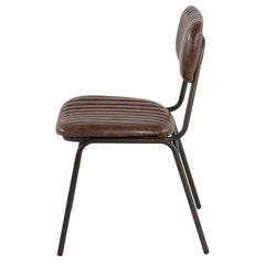 ZAGO Chair Marius metal legs leatherette