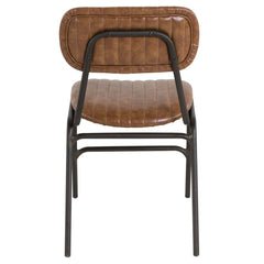 ZAGO Chair Marius metal legs leatherette