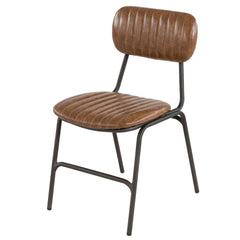 ZAGO Chair Marius metal legs leatherette