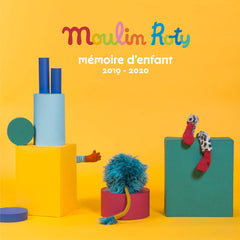 MOULIN ROTY Soft toy small turtle “Tout autour du monde“