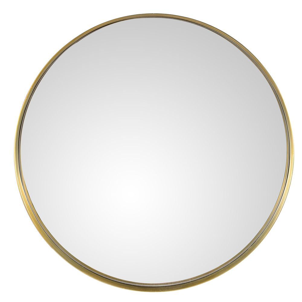 ZAGO Mirror Alice brass metal round