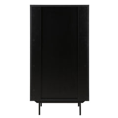 ZAGO Cabinet Mojo 2 doors black oak 161cm