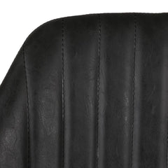 ZAGO Swivel Bar Stool Moss metal legs leatherette 65cm