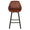 ZAGO Swivel Bar Stool Moss metal legs leatherette 65cm