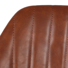 ZAGO Swivel Bar Stool Moss metal legs leatherette 65cm