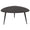 ZAGO Coffee Table Neo black wood 80cm
