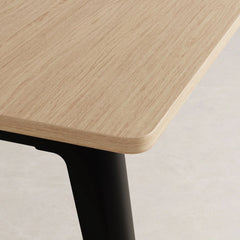 TIPTOE Desk New Modern Oak Steel Legs 130cm