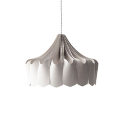 PILKE Suspension Light Pioni L thin birch plywood