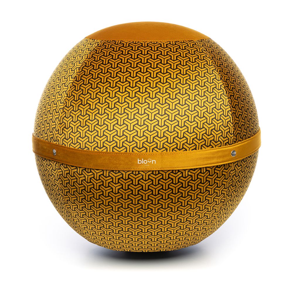 BLOON PARIS Inflated Seating Ball Panaz Mustard Yin