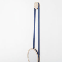 DRUGEOT Clock Mirror Pendule Oak