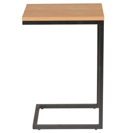 ZAGO Side Table Pia metal legs oak 60cm