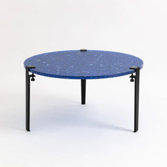 TIPTOE Coffee Table Pacifico Recycled Plastic Steel Legs ø80cm