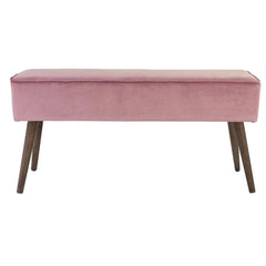 ZAGO Bench Popy wood legs velvet 100cm