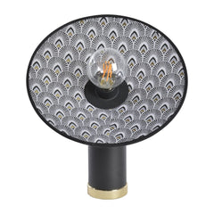 MARKET SET Table Lamp Gatsby Printed 32cm