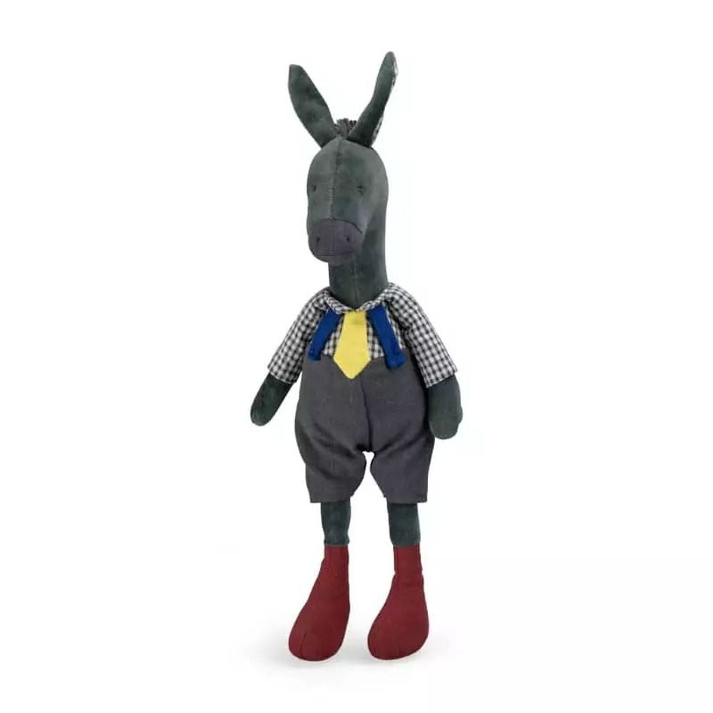 MOULIN ROTY Soft Toy Anatole The Donkey “Pomme des bois“