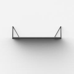 MAZE Shelf Pythagoras Oak MDF Black 80cm