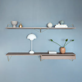 MAZE Shelf Drawer Pythagoras Walnut