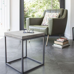 LYON BETON Side Table Perspective