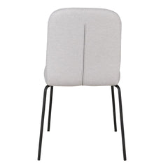 ZAGO Dining Chair Sense metal legs fabric