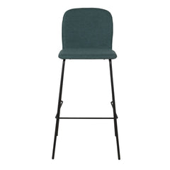 ZAGO Bar Stool Sense metal legs and fabric 75cm