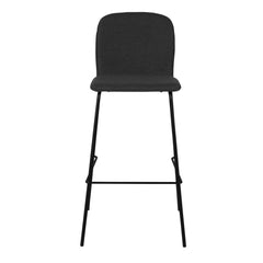 ZAGO Bar Stool Sense metal legs and fabric 75cm