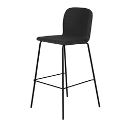 ZAGO Bar Stool Sense metal legs and fabric 75cm