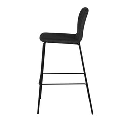 ZAGO Bar Stool Sense metal legs and fabric 75cm