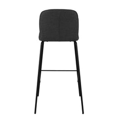 ZAGO Bar Stool Sense metal legs and fabric 75cm