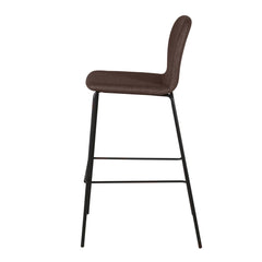 ZAGO Bar Stool Sense metal legs and fabric 65cm