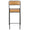 ZAGO Bar Stool Skhol metal structure and oak 66cm