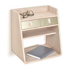 HARTO Wall-Mounted Storage Suzon Oak