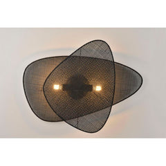 MARKET SET Wall Light Screen 2 Lights 33cm