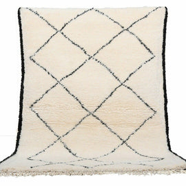 AFK LIVING Handmade Berber Rug Semmarine Beige