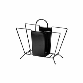 MAZE Magazine Rack Suitcase Black