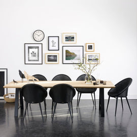 VINCENT SHEPPARD Dining Table Achille A Black Base