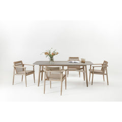 VINCENT SHEPPARD Dining Table David Ceramic Flint Outdoor
