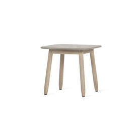 VINCENT SHEPPARD Side Table David Oak Ceramic Flint Top Outdoor