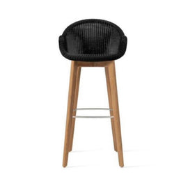 VINCENT SHEPPARD Bar Stool Teak Base Edgard Outdoor