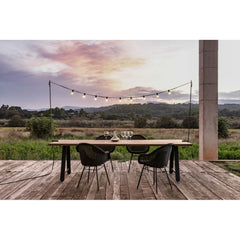 VINCENT SHEPPARD Dining Chair Steel A Base Edgard Outdoor